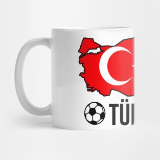 Turkey Soccer Country Fan Turkish Mug